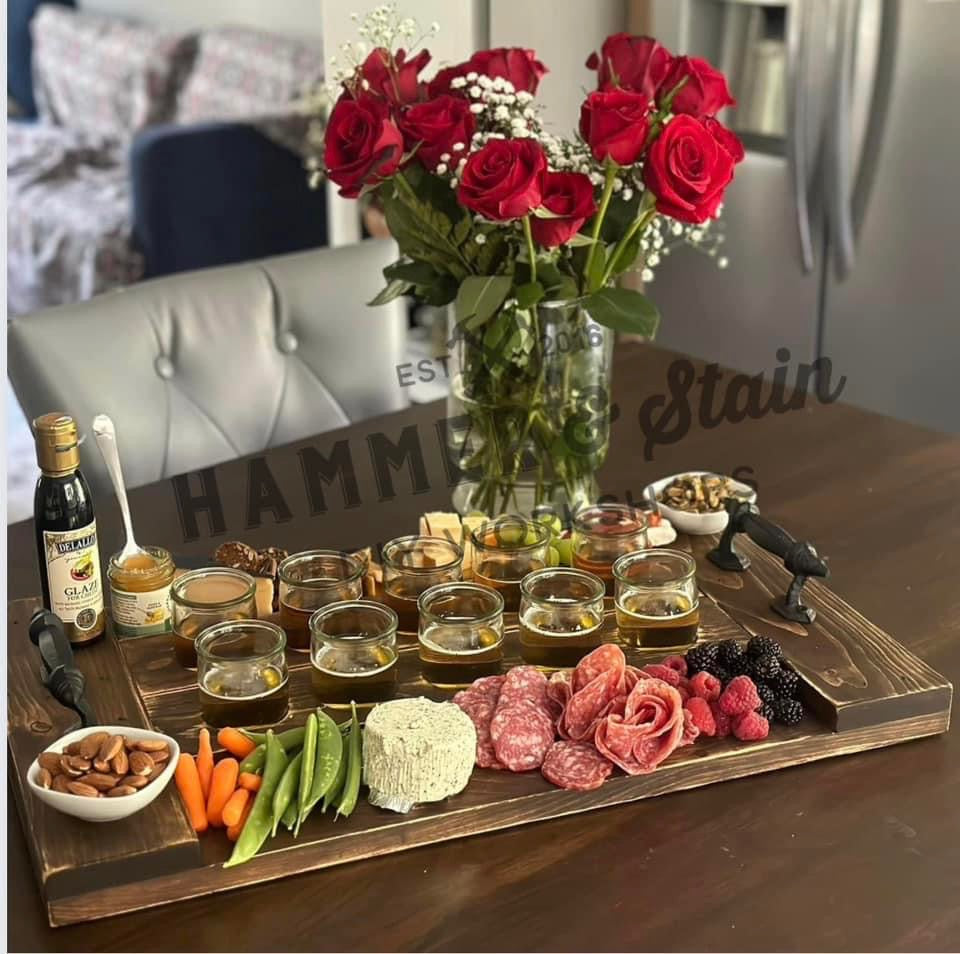 FARMHOUSE TRAY WITH FLIGHTS