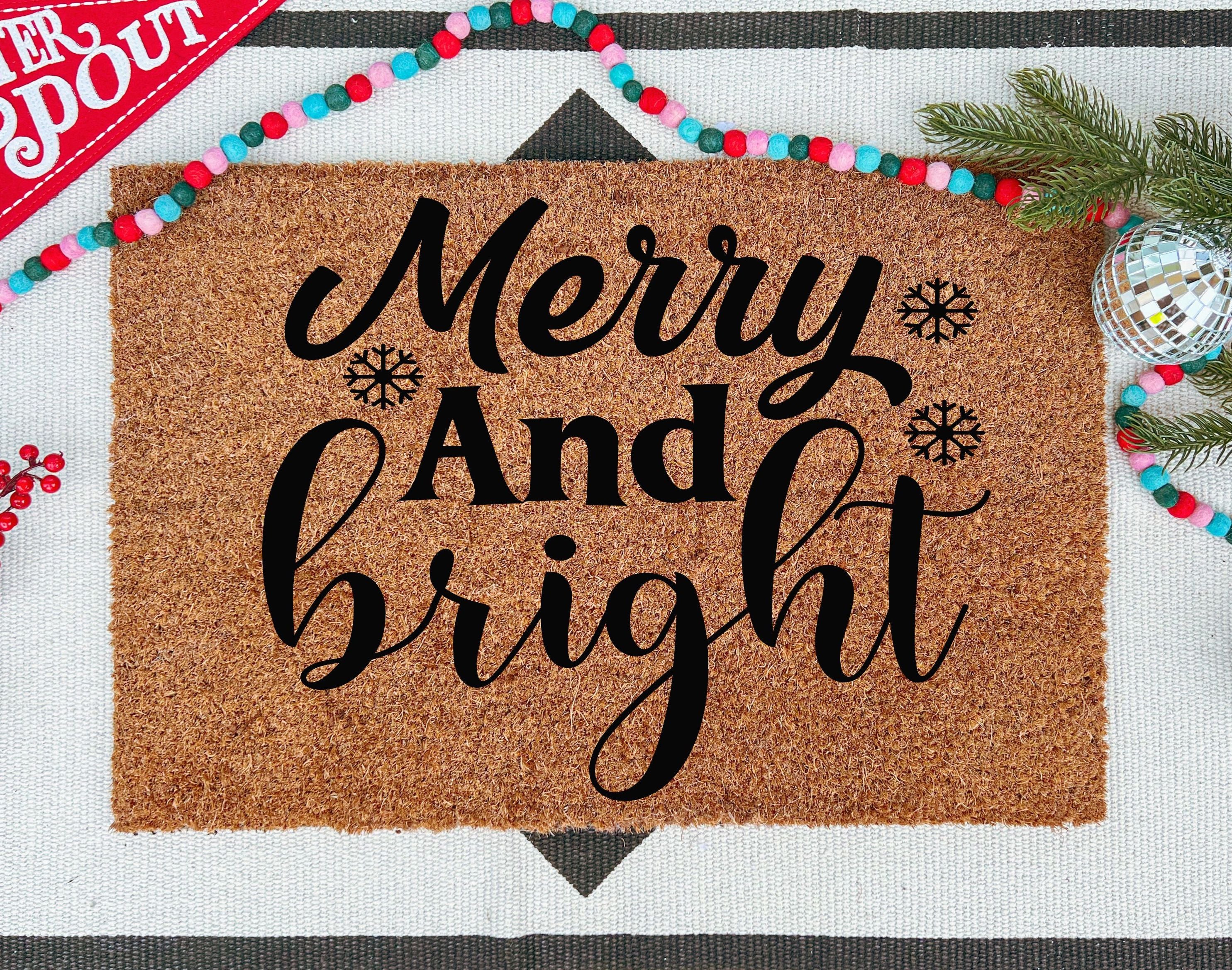 CHRISTMAS DOOR MATS