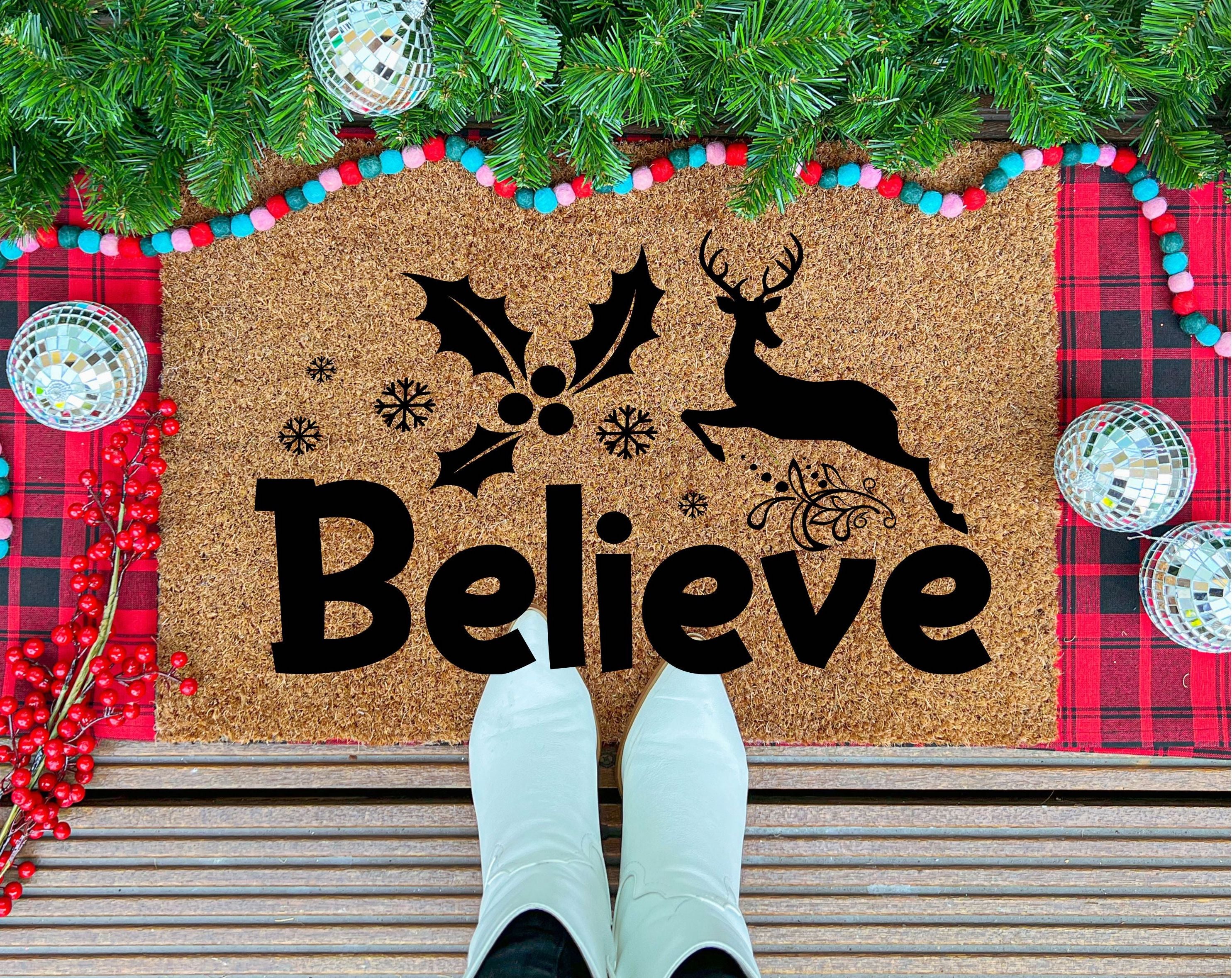 CHRISTMAS DOOR MATS