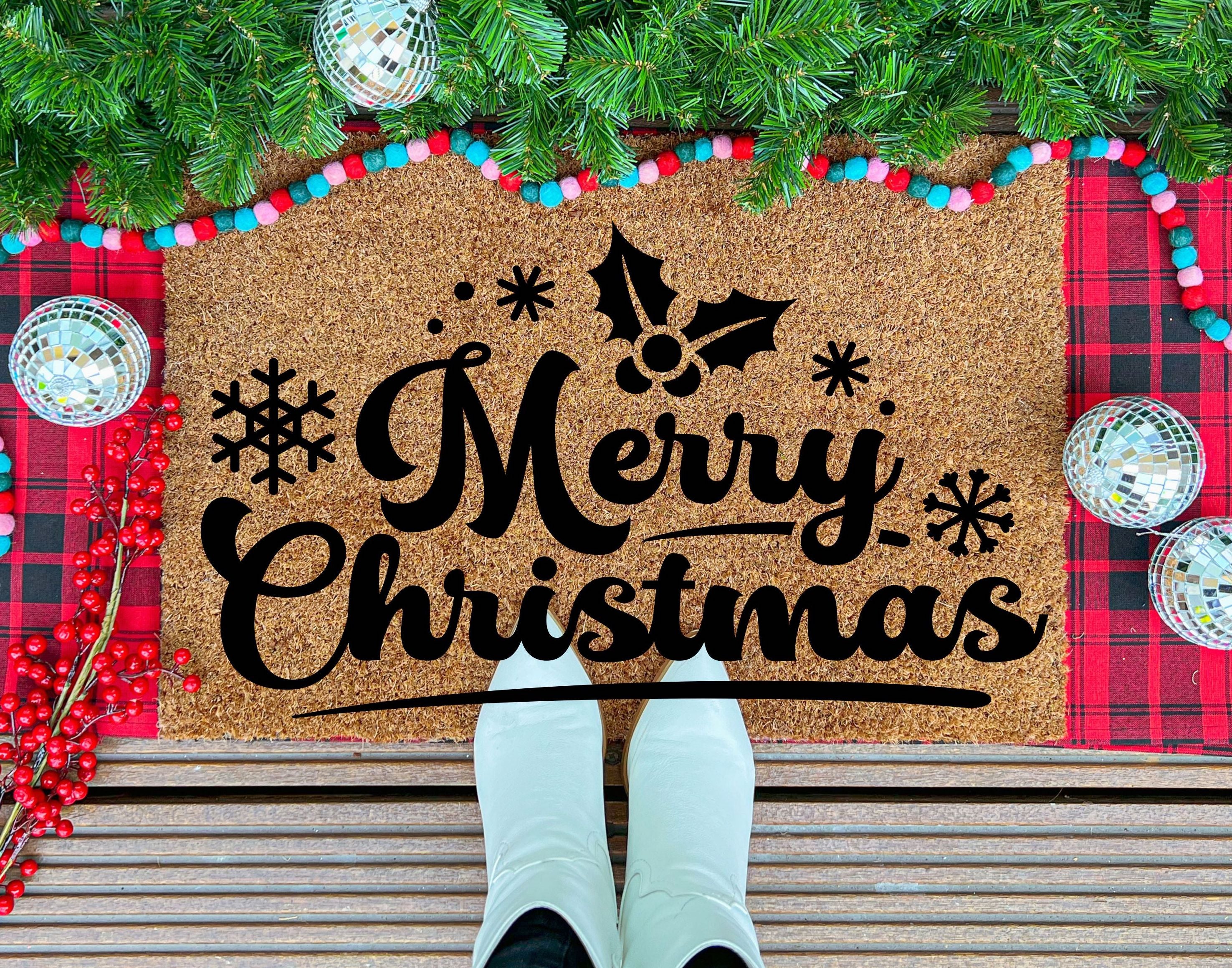 CHRISTMAS DOOR MATS