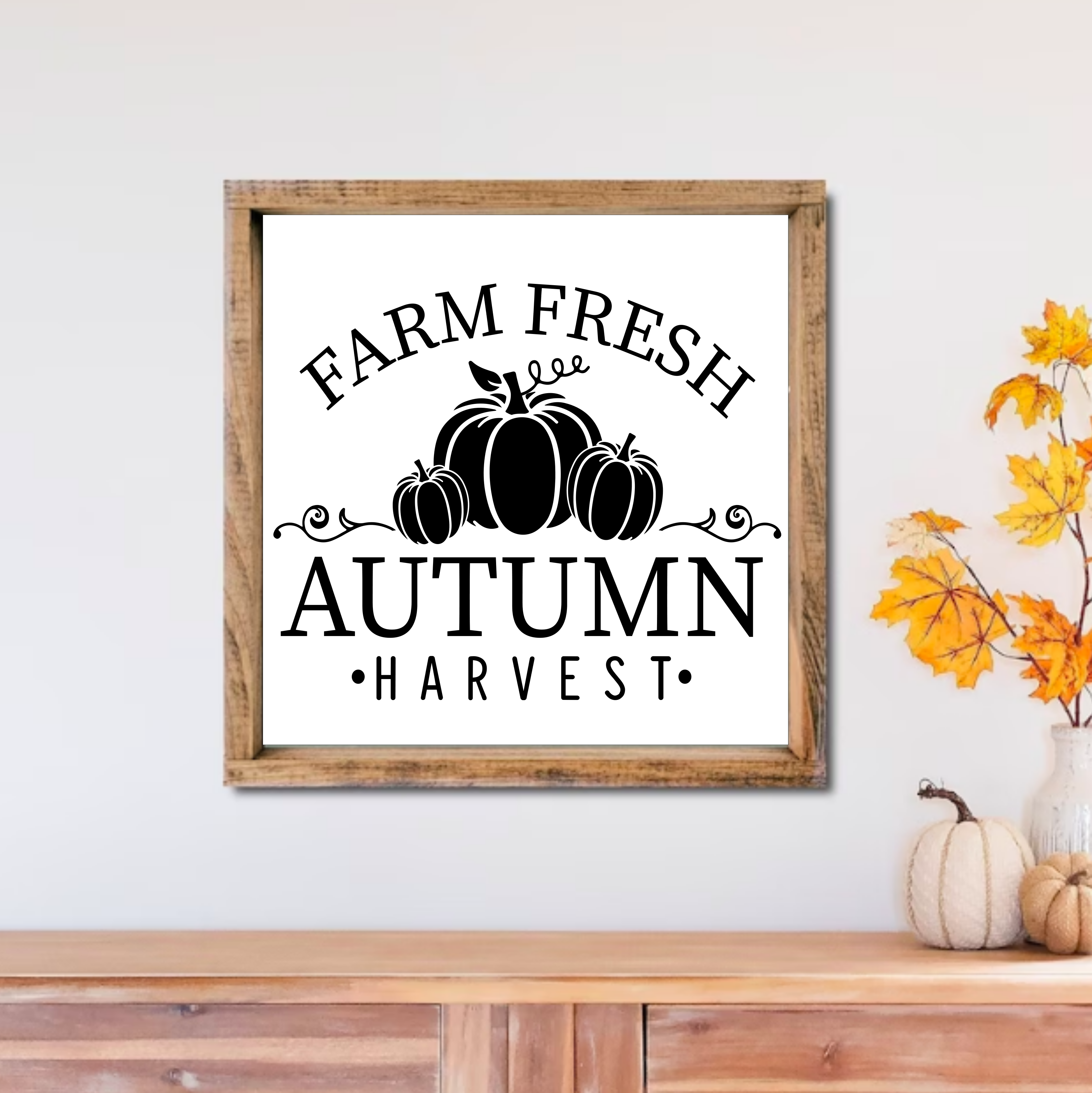 FALL FRAMED SIGNS WORKSHOP