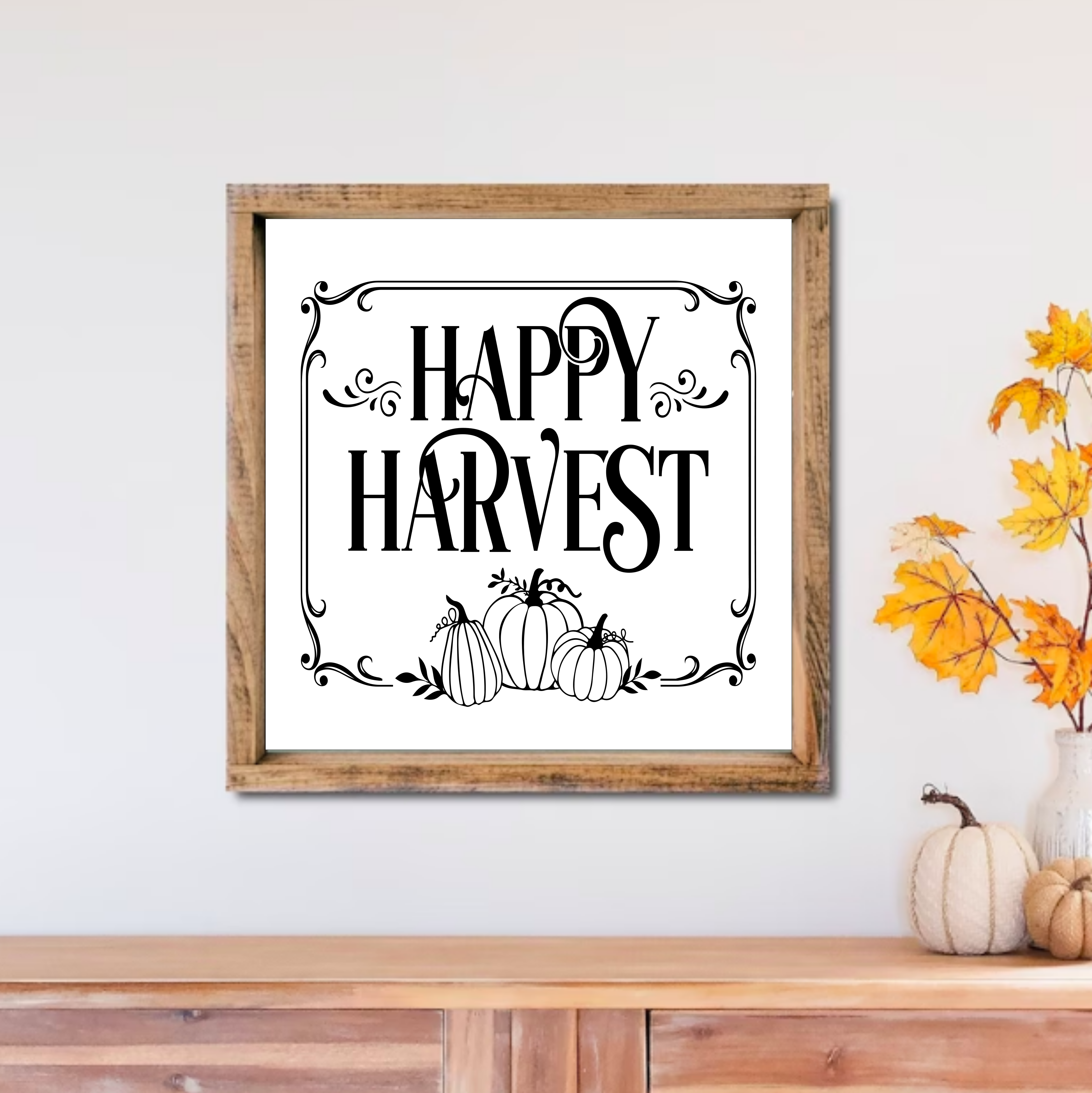 FALL FRAMED SIGNS