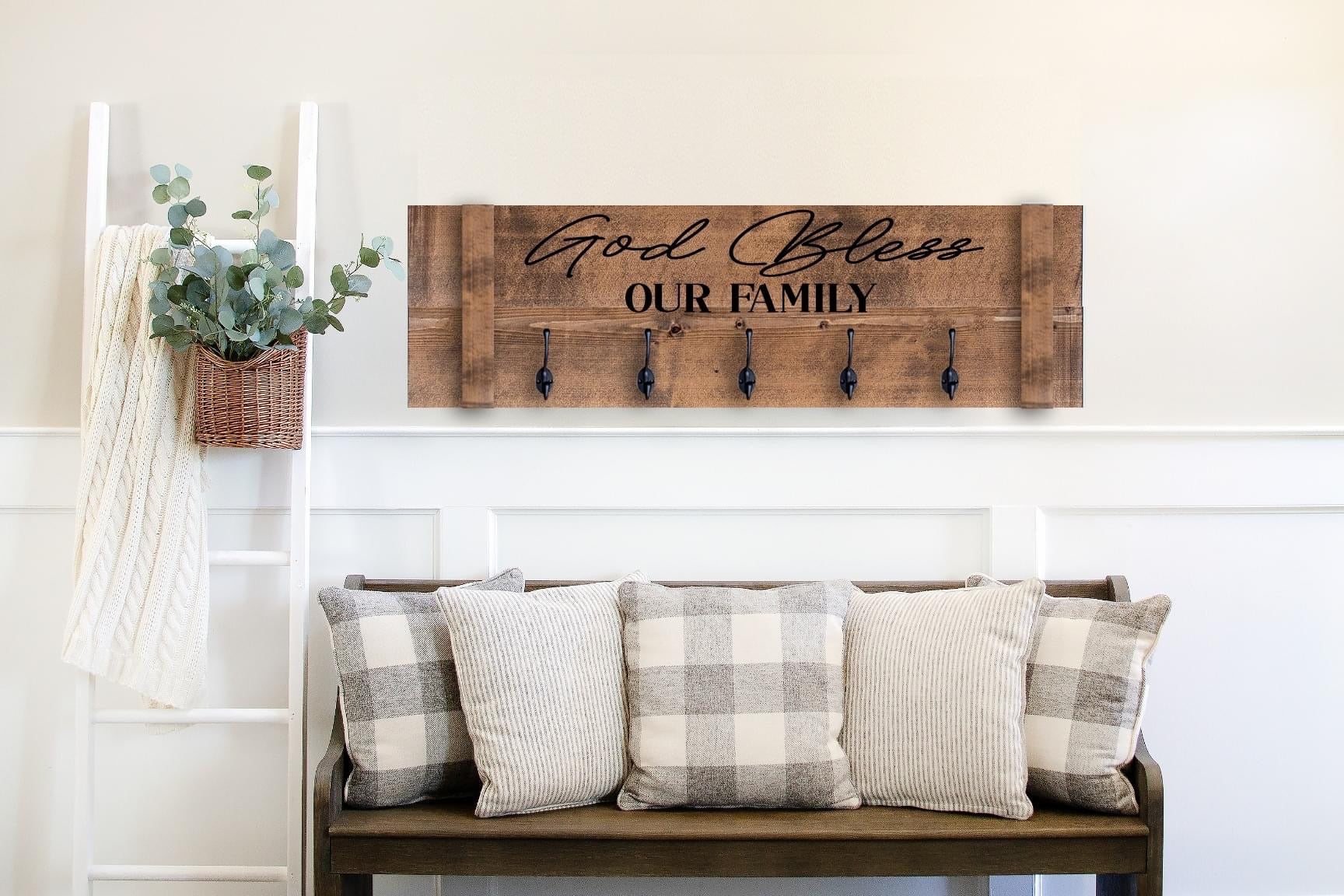RUSTIC COAT HANGER