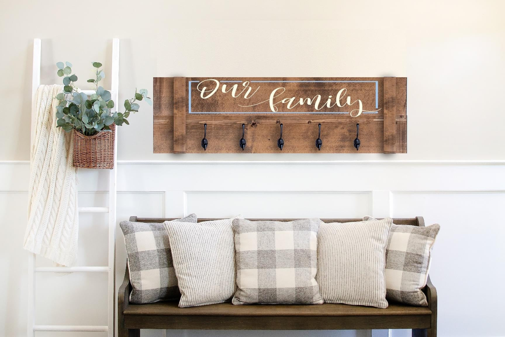 RUSTIC COAT HANGER