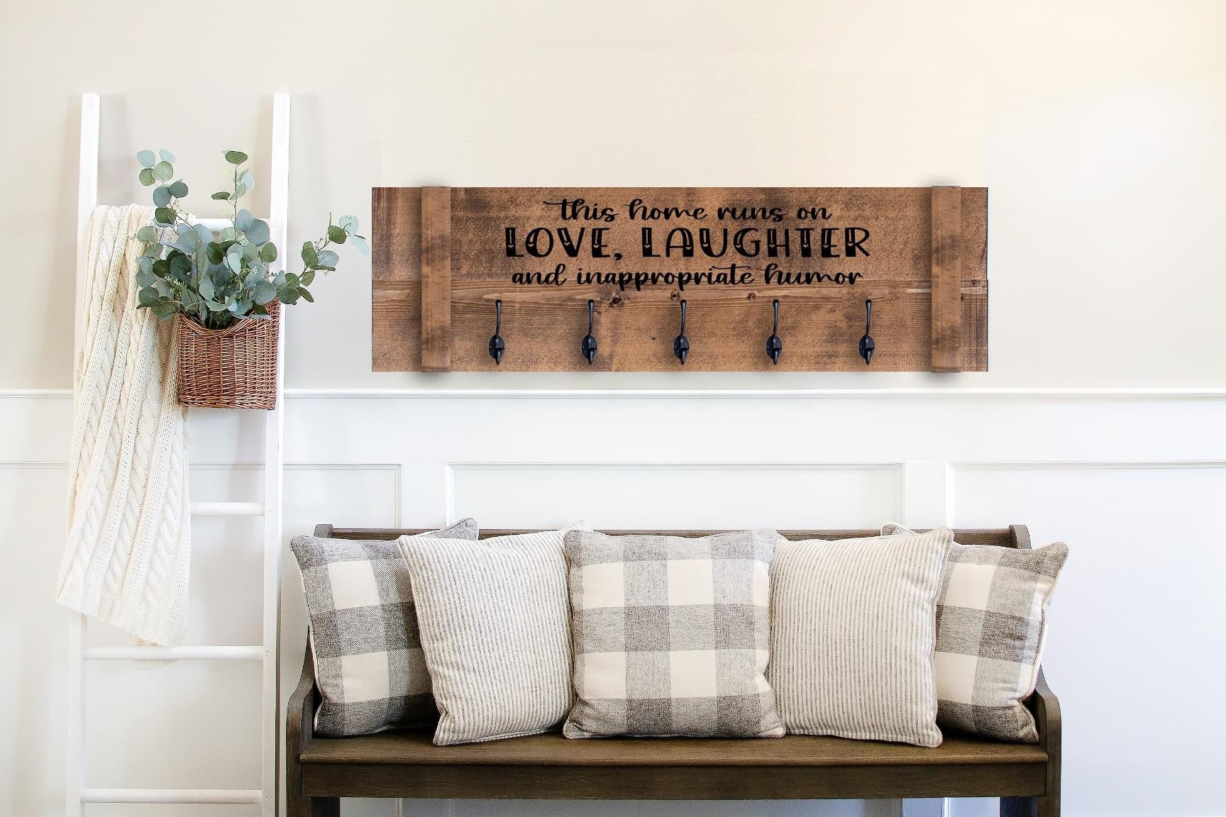 RUSTIC COAT HANGER