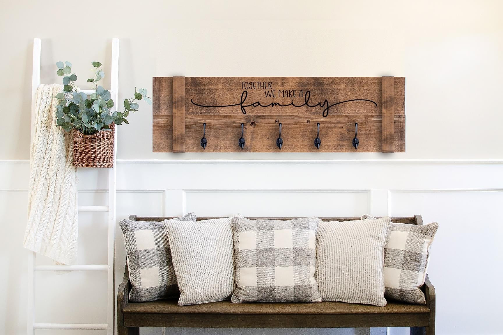 RUSTIC COAT HANGER