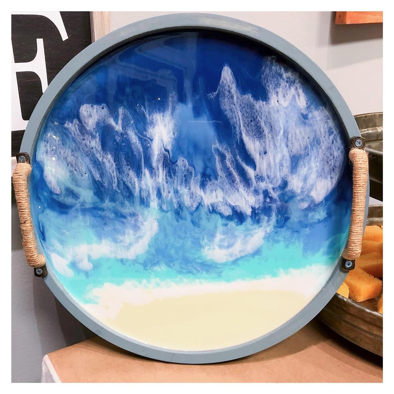 RESIN ROUND TRAY WORKSHOP