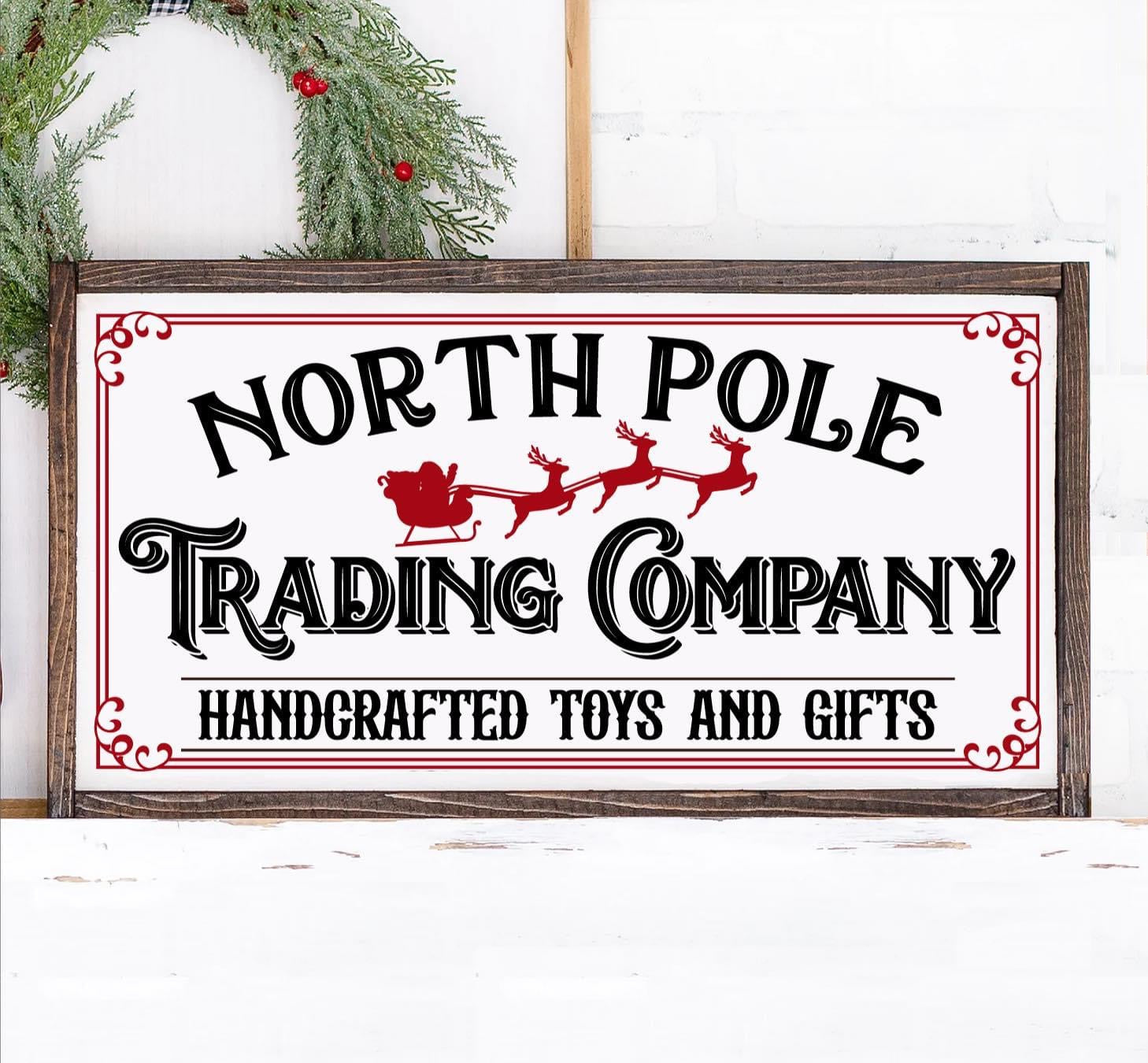 CHRISTMAS FRAMED SIGN 16X24" WORKSHOP