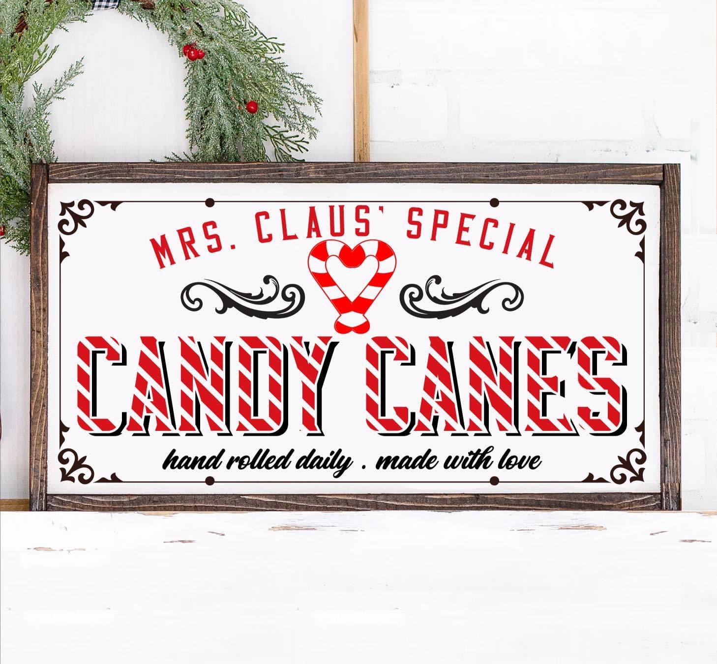 CHRISTMAS FRAMED SIGN 16X24"