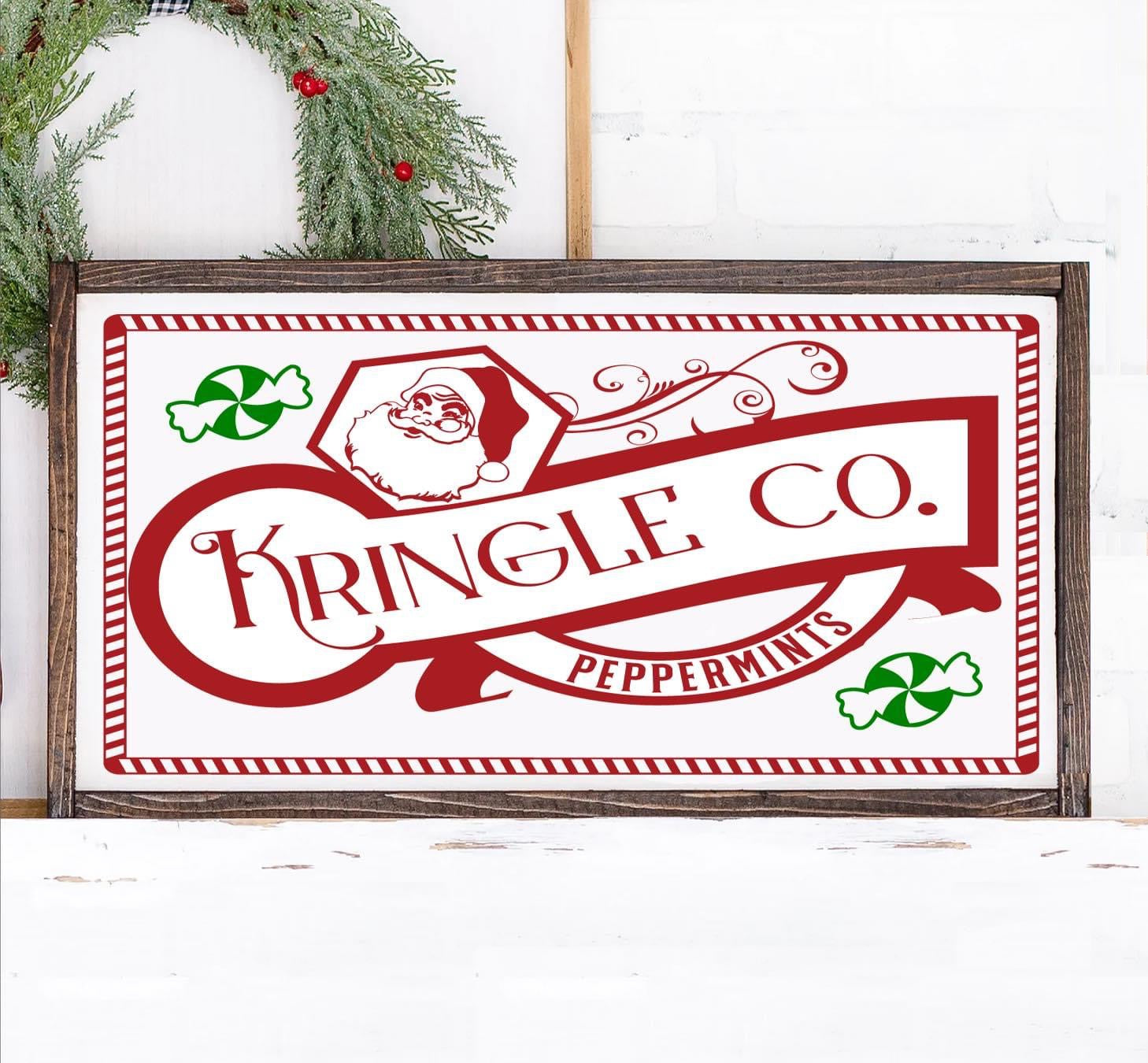 CHRISTMAS FRAMED SIGN 16X24"