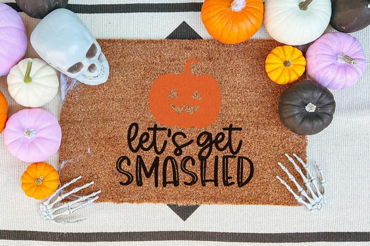 HALLOWEEN DOOR MAT WORKSHOP