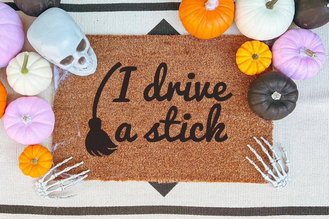 HALLOWEEN DOOR MAT WORKSHOP