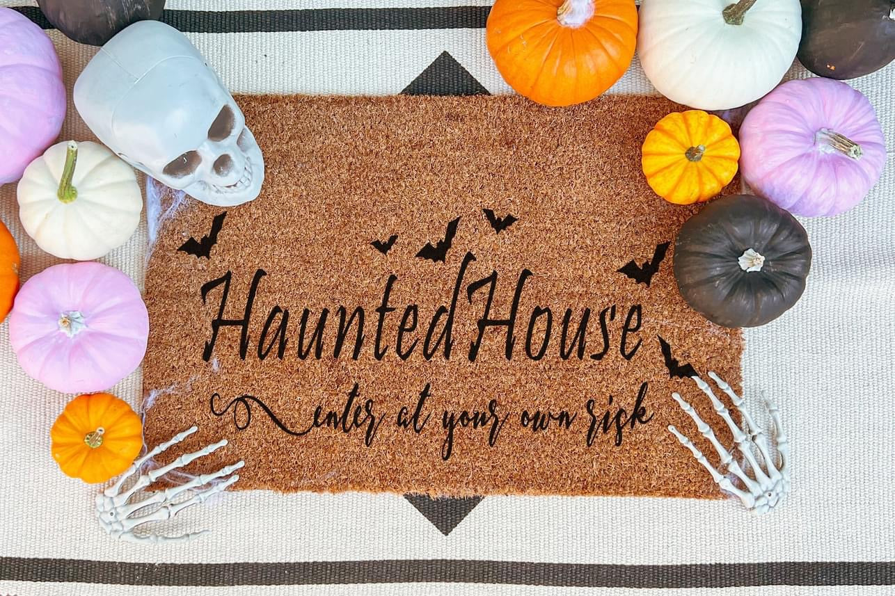 HALLOWEEN DOOR MAT WORKSHOP