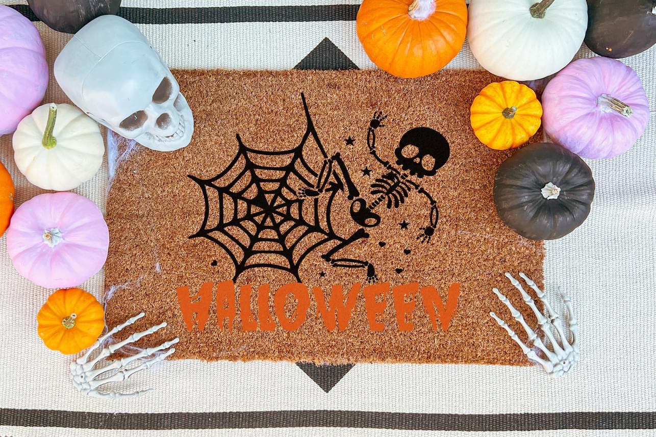 HALLOWEEN DOOR MAT WORKSHOP