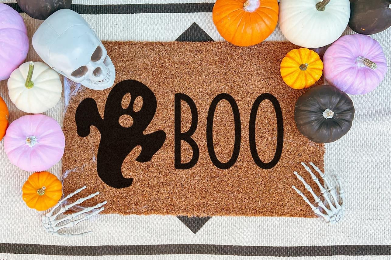 HALLOWEEN DOOR MAT WORKSHOP