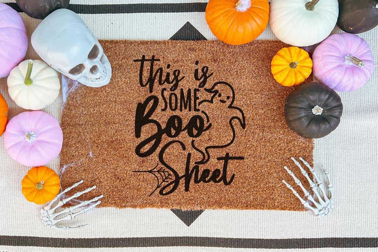 HALLOWEEN DOOR MAT WORKSHOP