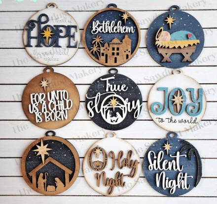 ***NEED PAINT ORNAMENT SETS