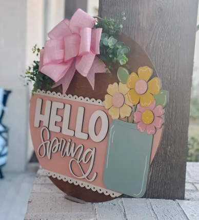 SPRING DOOR HANGERS WORKSHOP