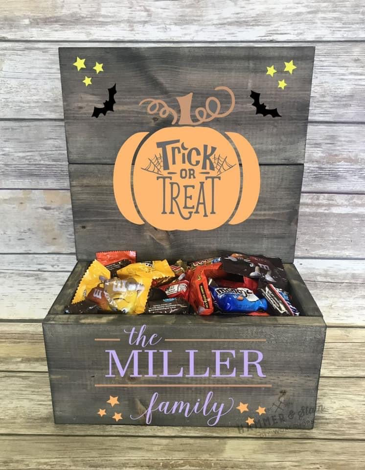 FALL HALLOWEEN CANDY BOXES