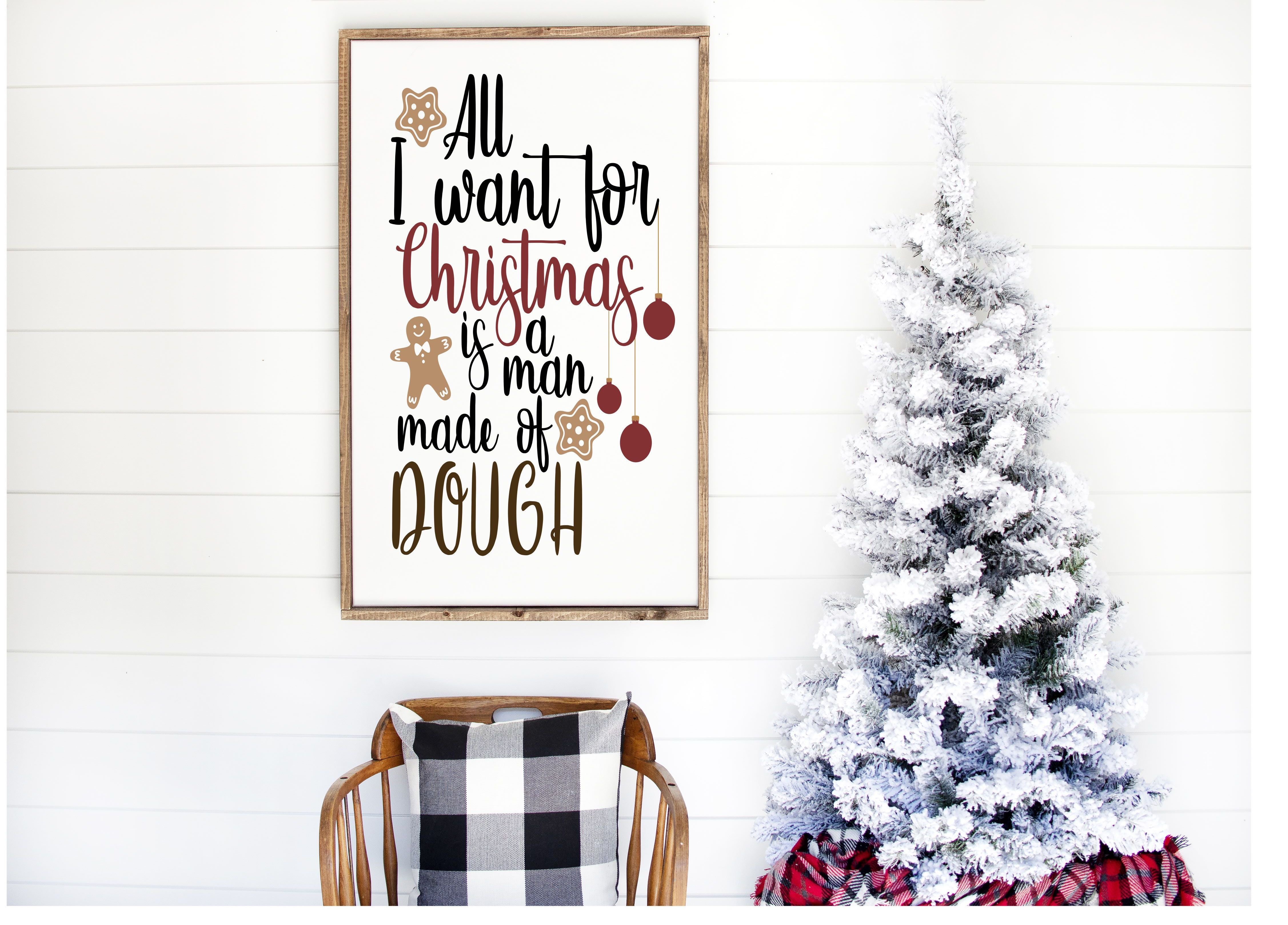 CHRISTMAS LARGE FRAMED SIGNS & MERRY MAIL