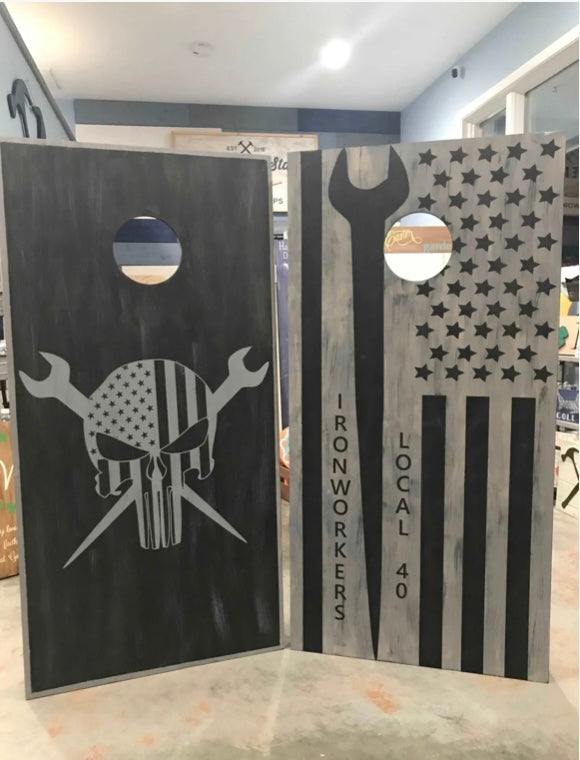 CORNHOLE BOARDS